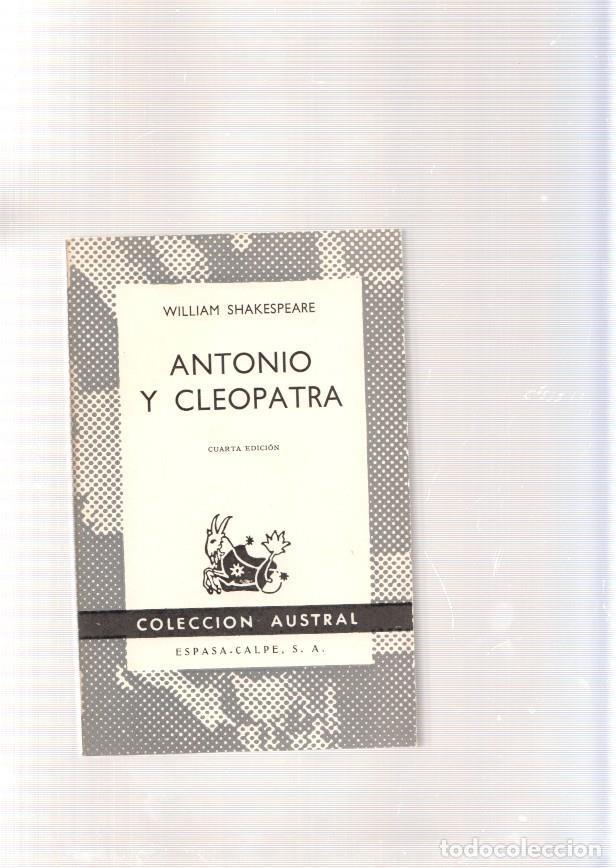 Libros: Antonio y Cleopatra - William Shakespeare - Foto 1
