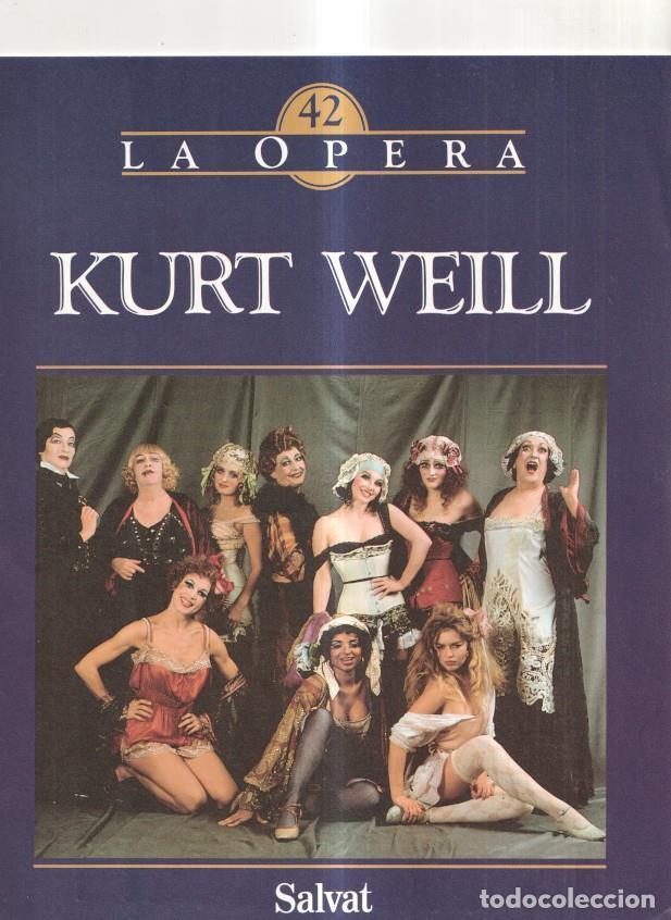 Libros: Salvat: Fasc&iacute;culo La Opera num 42 - Kurt Weill - Foto 1