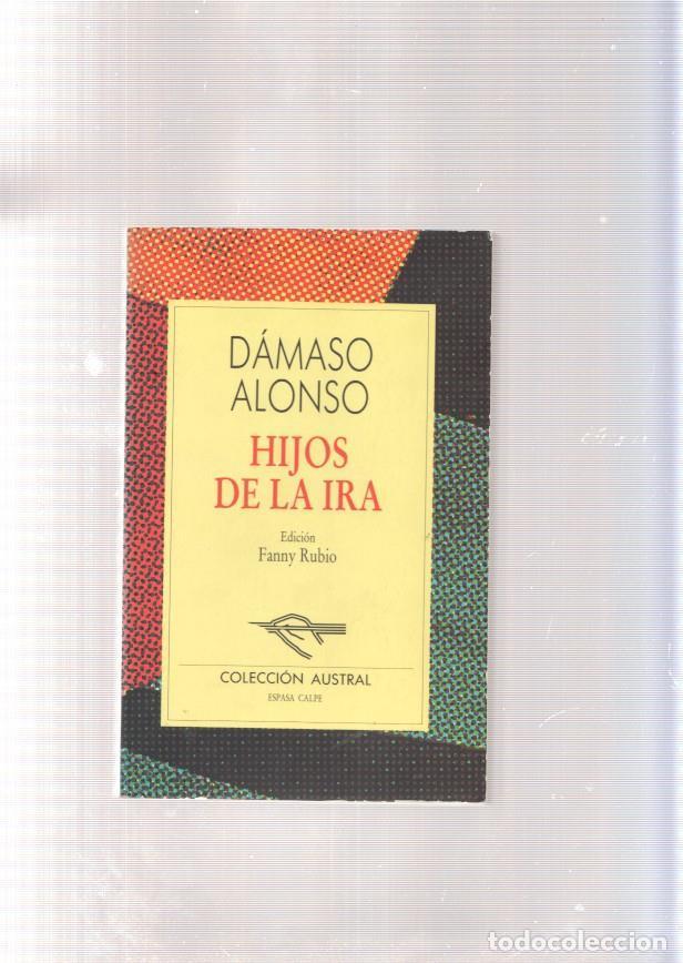 Libros: Hijos de la ira - Damaso Alonso - Foto 1
