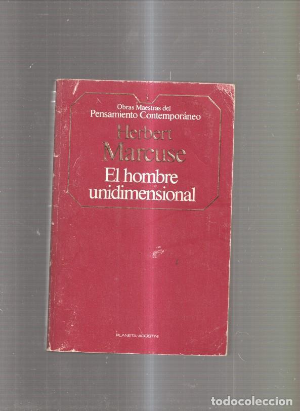 Libros: El hombre unidimensional - Herbert Marcuse - Foto 1