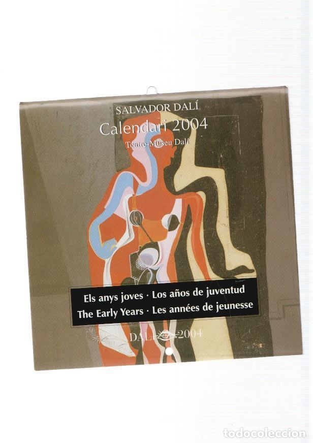 B&uuml;cher: Calendari de Salvador Dali 2004. Els anys joves- Los a&ntilde;os de juventud - Salvador Dali