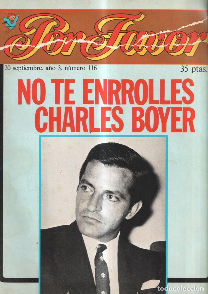 B&uuml;cher: Por Favor numero 116: No te enrrolles Charles Boyer - Varios