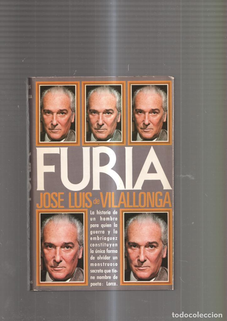 Libros: Furia - Jose Luis de Vilallonga - Foto 1