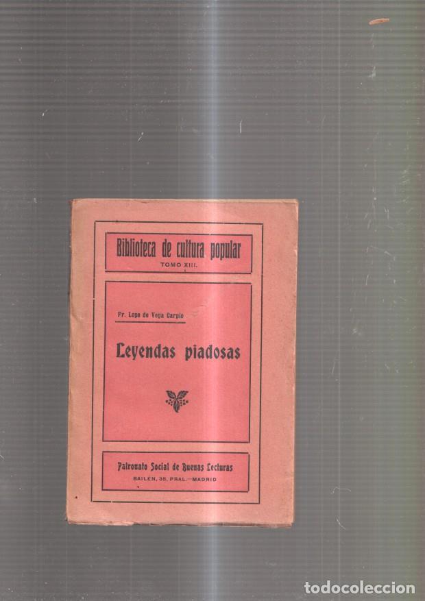 Libri di seconda mano: Leyendas Piadosas - Fr. Lope de Vega Carpio