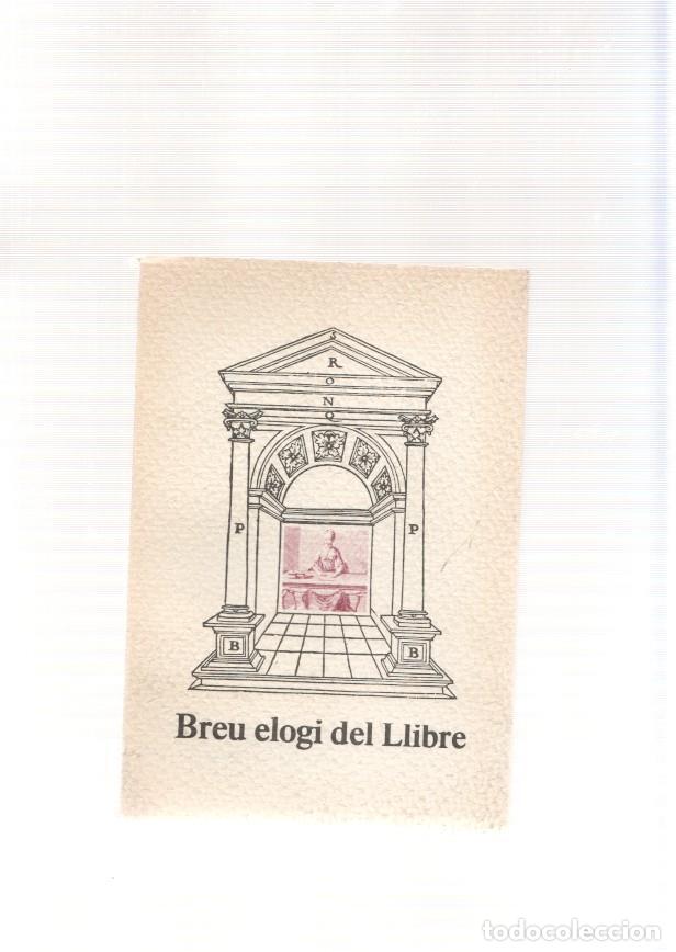 Livros em segunda m&atilde;o: Breu elogi del llibre - Rafael Pascuet