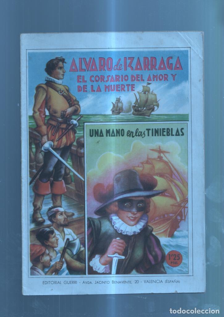 Libros: Alvaro de Izarraga el corsario del amor y de la muerte numero 11: Una mano en las tinieblas - Ramon