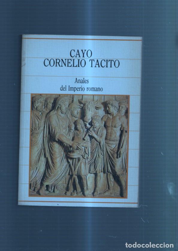 B&uuml;cher: Biblioteca de la Historia numero 55: Anales del imperio romano - Cayo Cornelio Tacito