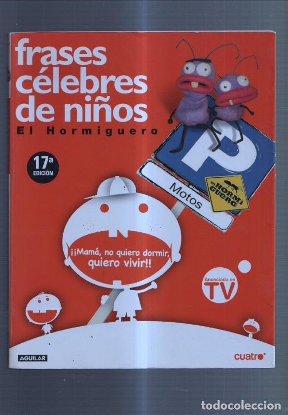 B&uuml;cher: El Hormiguero: Frases celebres de ni&ntilde;os - varios