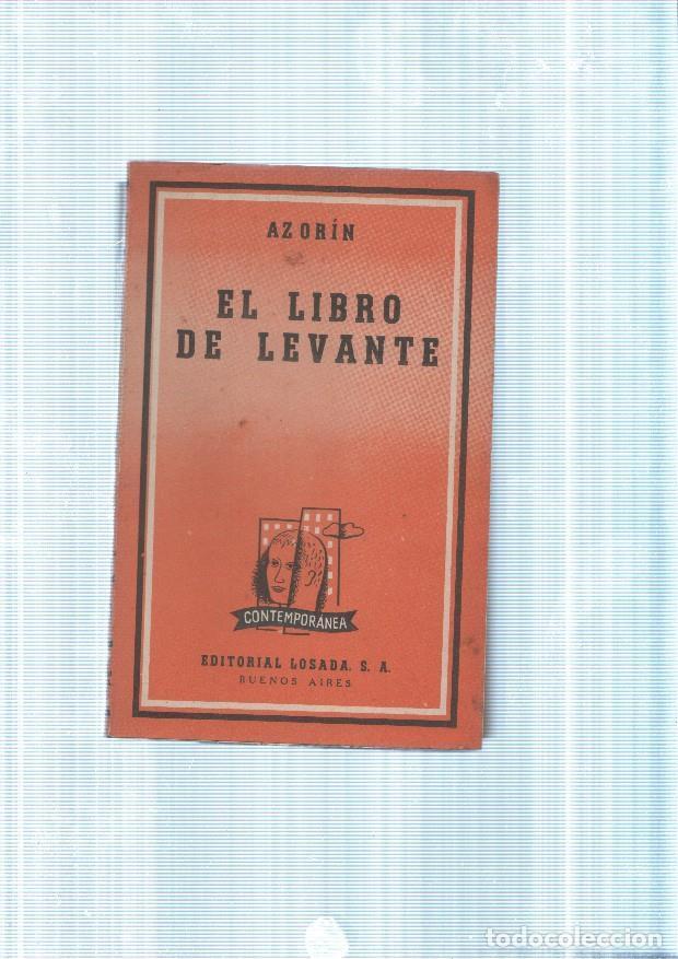 Libros: El libro de Levante - Azorin - Foto 1