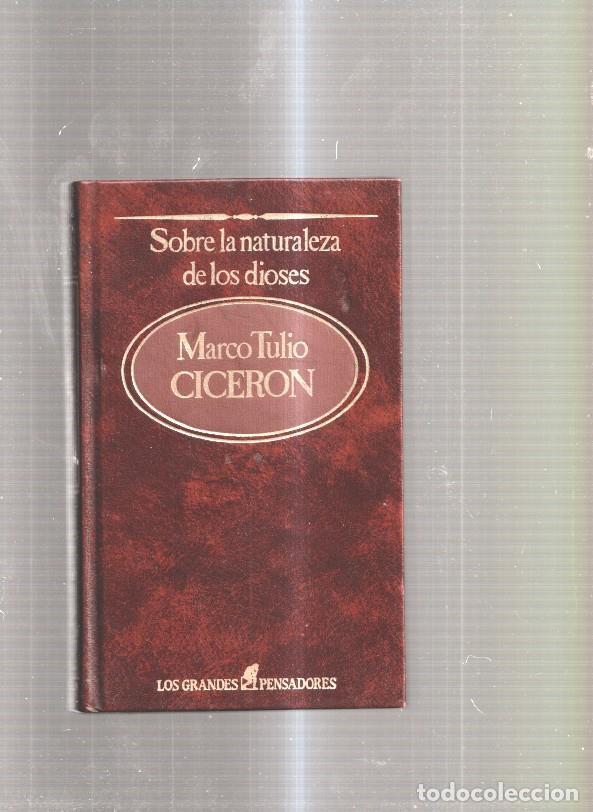 B&uuml;cher: Sobre la naturaleza de los dioses - Marco Tulio Ciceron