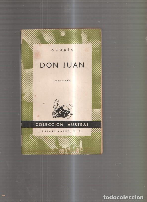 Libros: Don Juan - Azorin - Foto 1