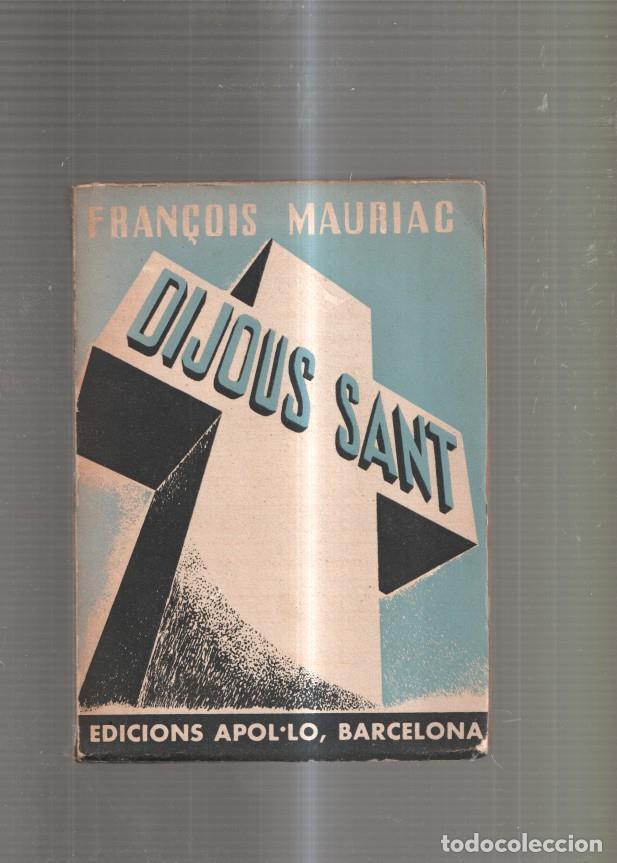 Libros: Dijous Sant - Fran&ccedil;ois Mauriac - Foto 1