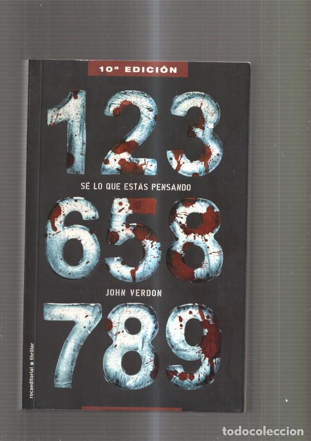 Libros: Se lo que estas pensando - John Verdon - Foto 1