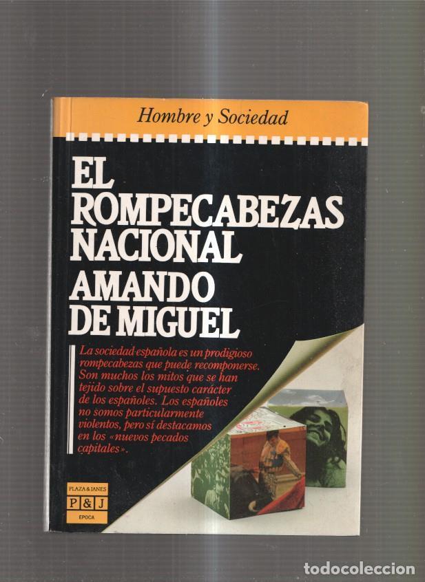 Libros: El Rompecabezas Nacional - Amando de Miguel - Foto 1
