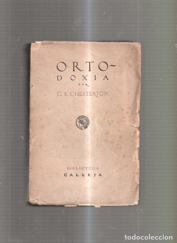 Libros: Ortodoxia - C.K. Chesterton - Foto 1