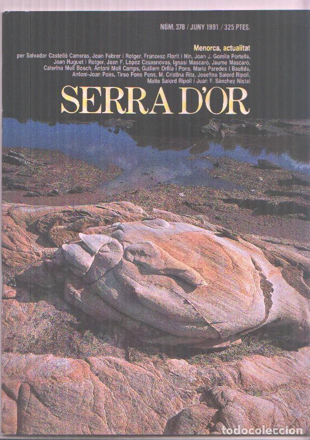 Libros: Serra D,Or numero 378: Menorca, actualitad - varios - Foto 1