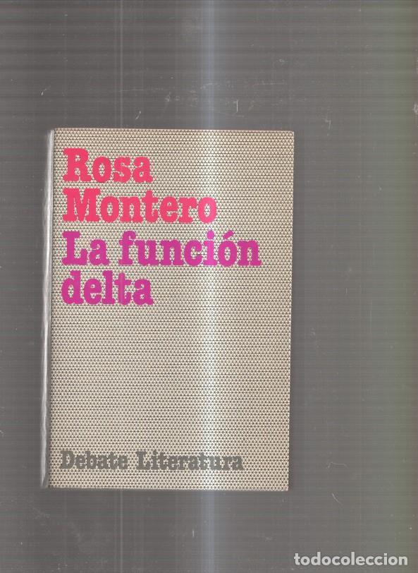 Libros: La funcion delta - Rosa Montero - Foto 1