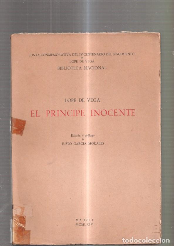 Libri di seconda mano: El Principe Inocente - Lope de Vega