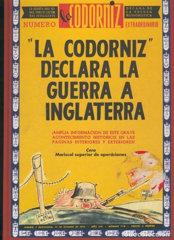 Libros: La Codorniz declara la guerra a Inglaterra - Varios - Foto 1