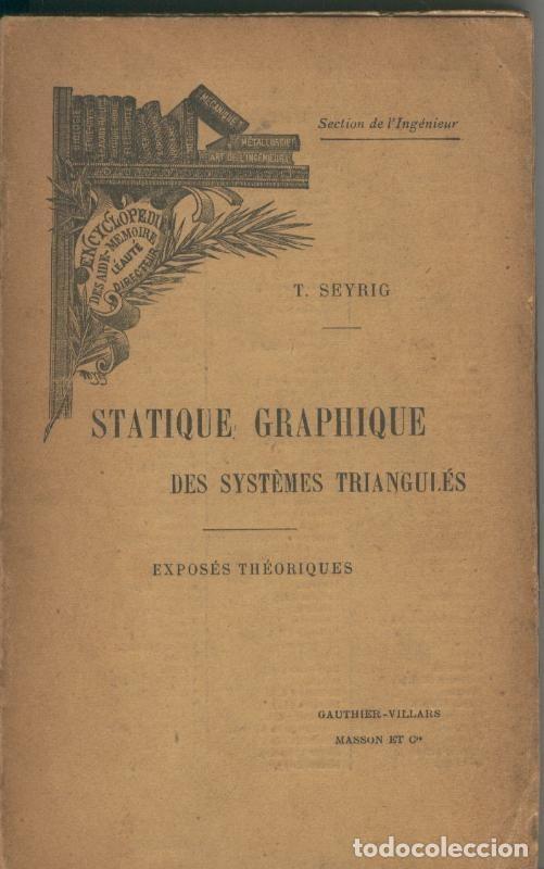 Libros: Statique graphique des systemes triangules - T. Seyrig - Foto 1