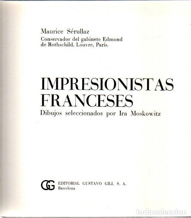 Libros: Impresionistas franceses - S&eacute;rullaz, Maurice - Foto 1