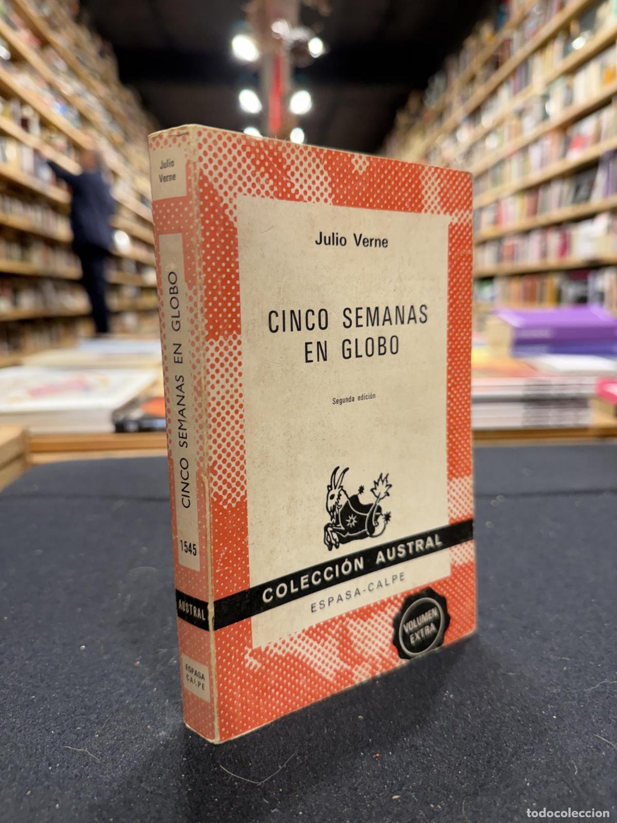 Libros: Cinco semanas en globo - Julio Verne - Foto 1