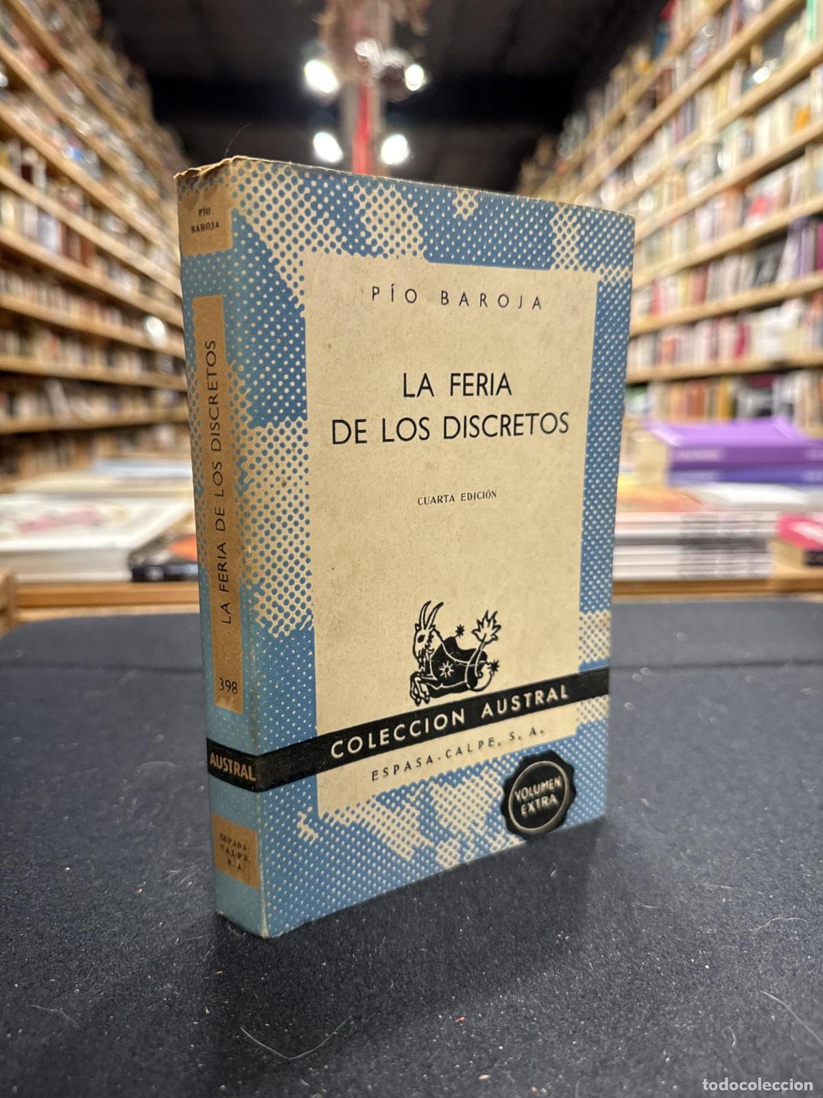 Libros: La feria de los discretos - Pio Baroja