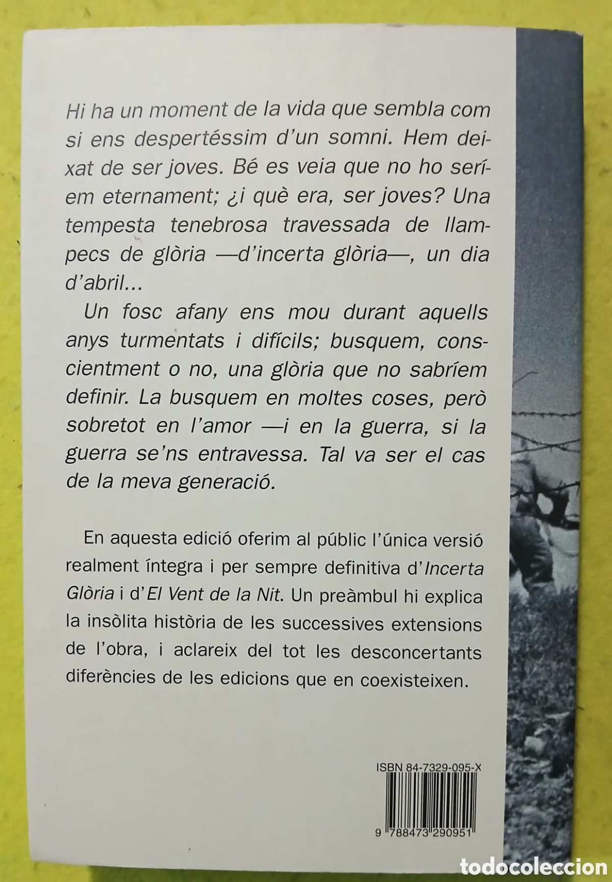 Libros: Incerta Gl&ograve;ria seguit de El Vent de la Nit - Foto 4