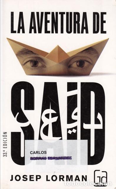 Libros: LA AVENTURA DE SAID - LORMAN, JOSEP - Foto 1