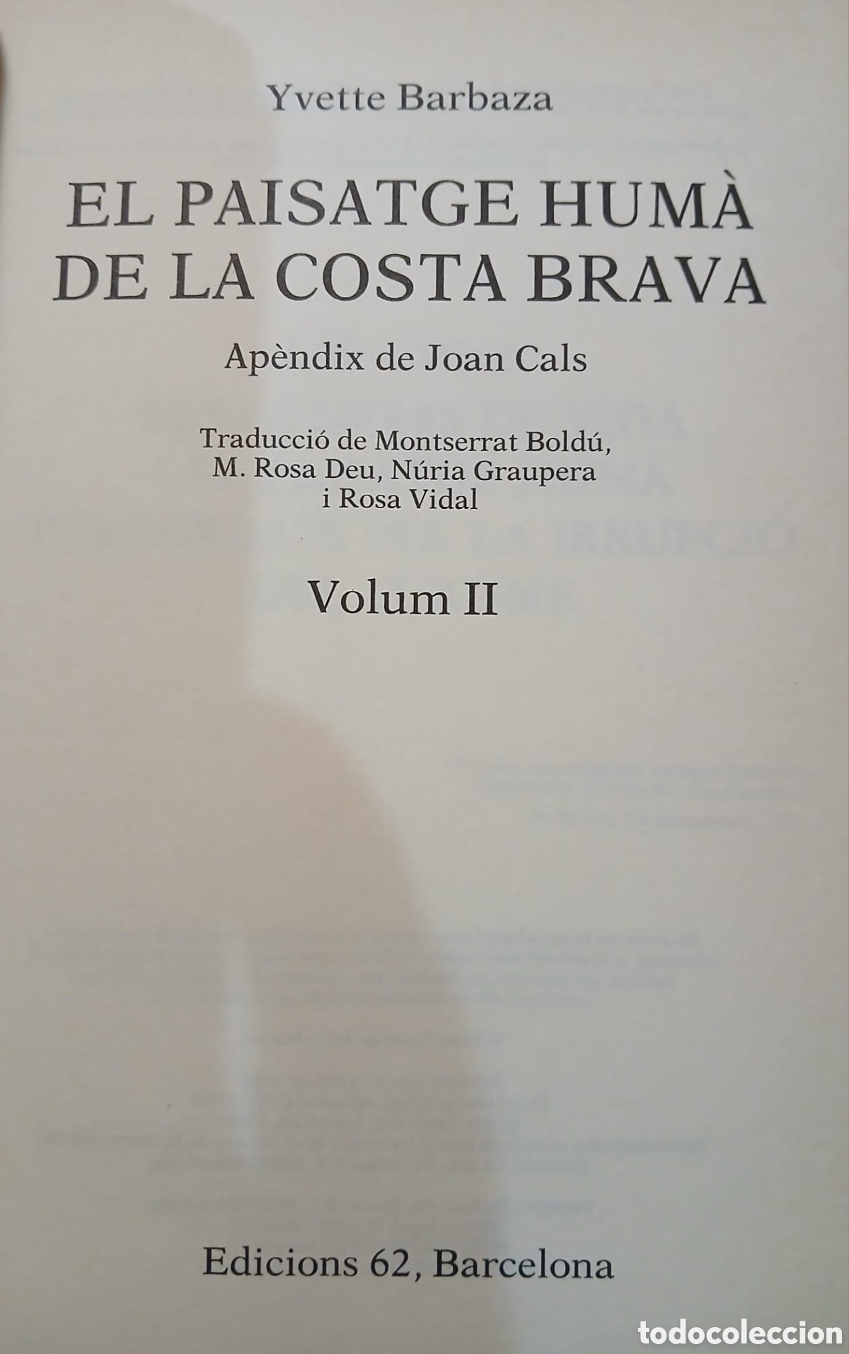 Libros: El paisatge hum&agrave; de la Costa Brava - Foto 3