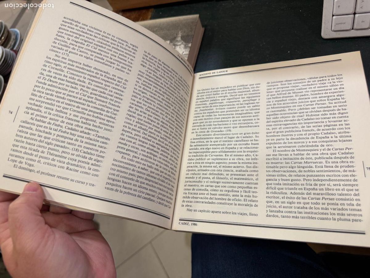 Libros: LIBRO LA BAHIA DE CADIZ DE ANTOINE DE LATOUR - Foto 4
