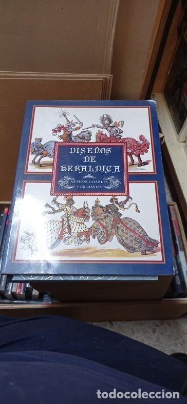 Libros: DISE&Ntilde;OS DE HERALDICA ARTHUR CHARLES FOX DAVIES - Foto 1