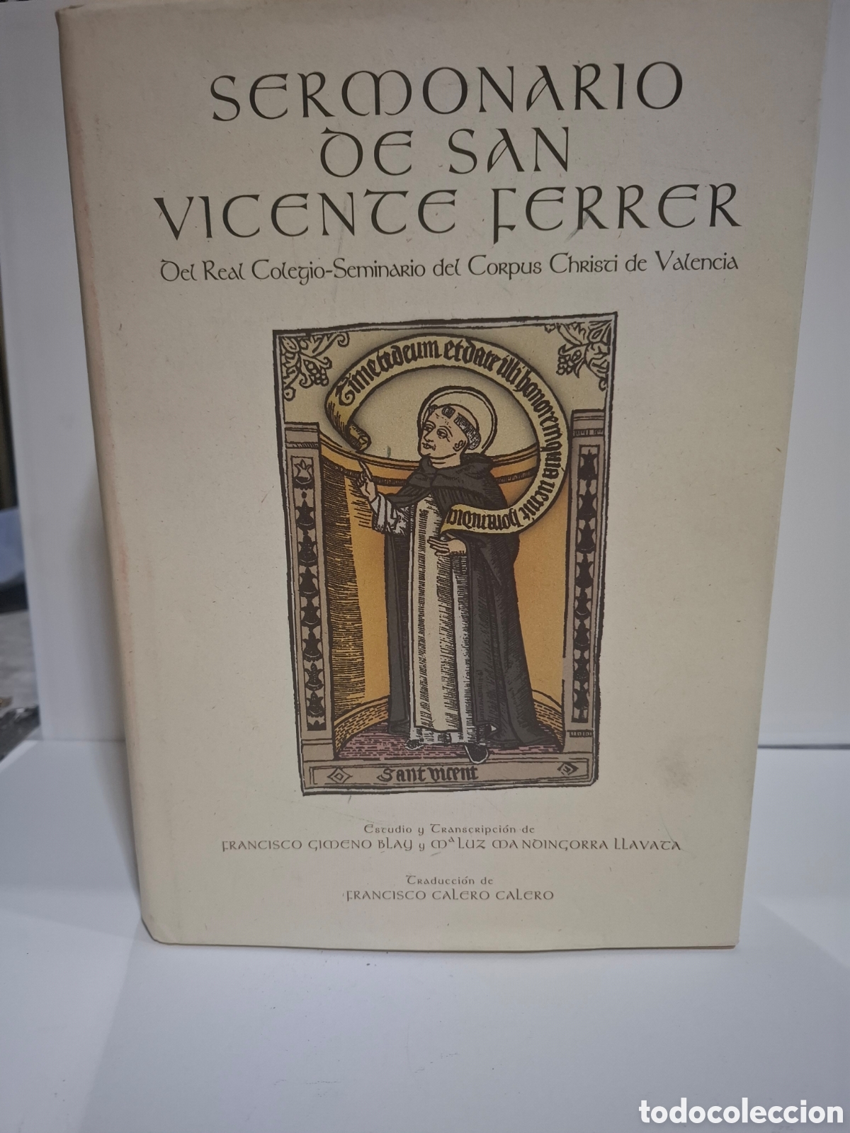 Libros: SERMONARIO DE SAN VICENTE FERRER - Foto 1