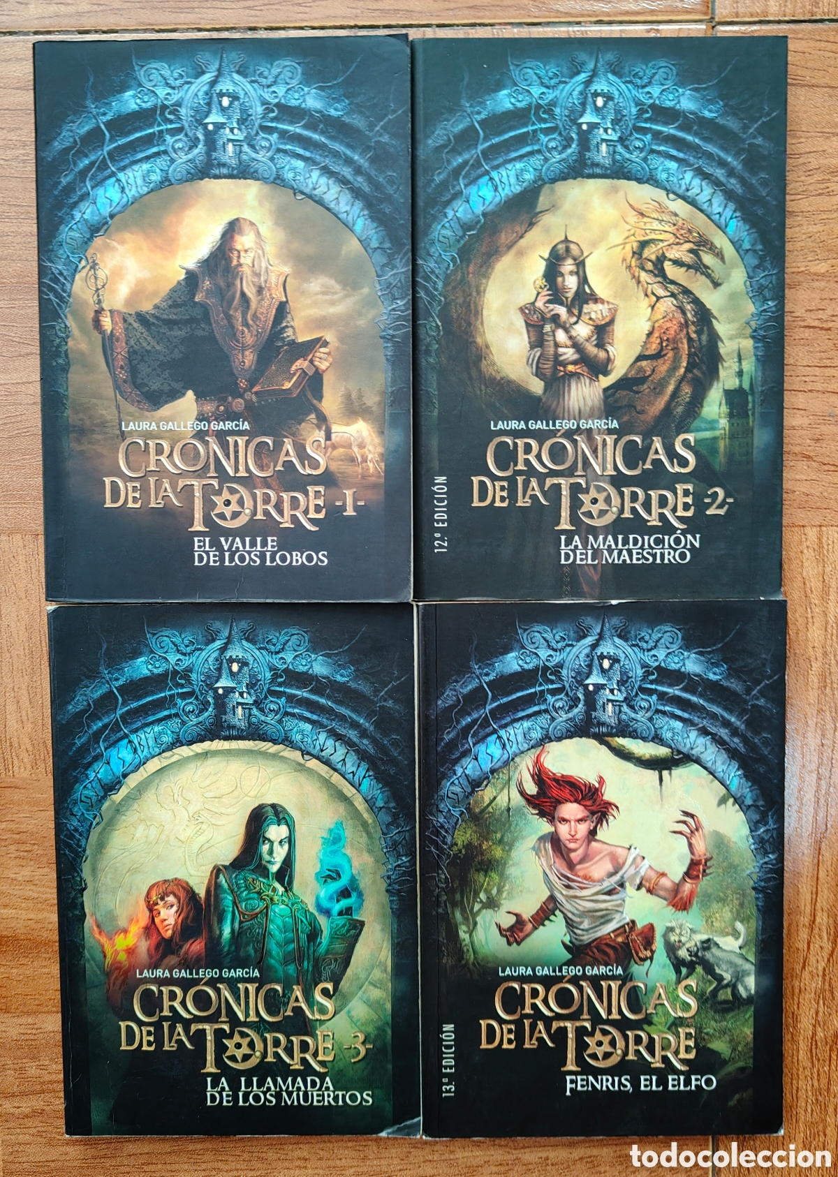 B&uuml;cher: Cr&oacute;nicas de la Torre � 4 Vol&uacute;menes � SM - Laura Gallego