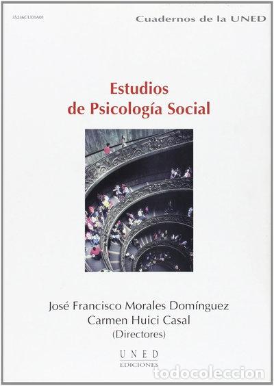 Libri di seconda mano: Estudios de psicolog&iacute;a social- 9788436248555