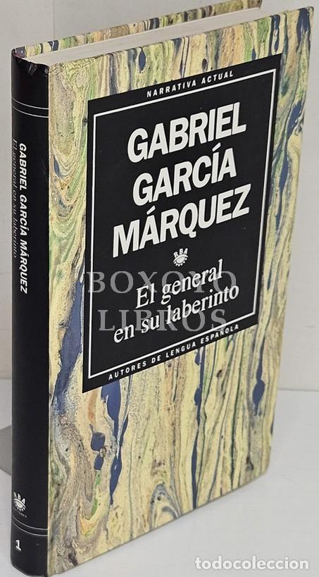 Libros: GARC&Iacute;A M&Aacute;RQUEZ, Gabriel. El general en su laberinto - Foto 1