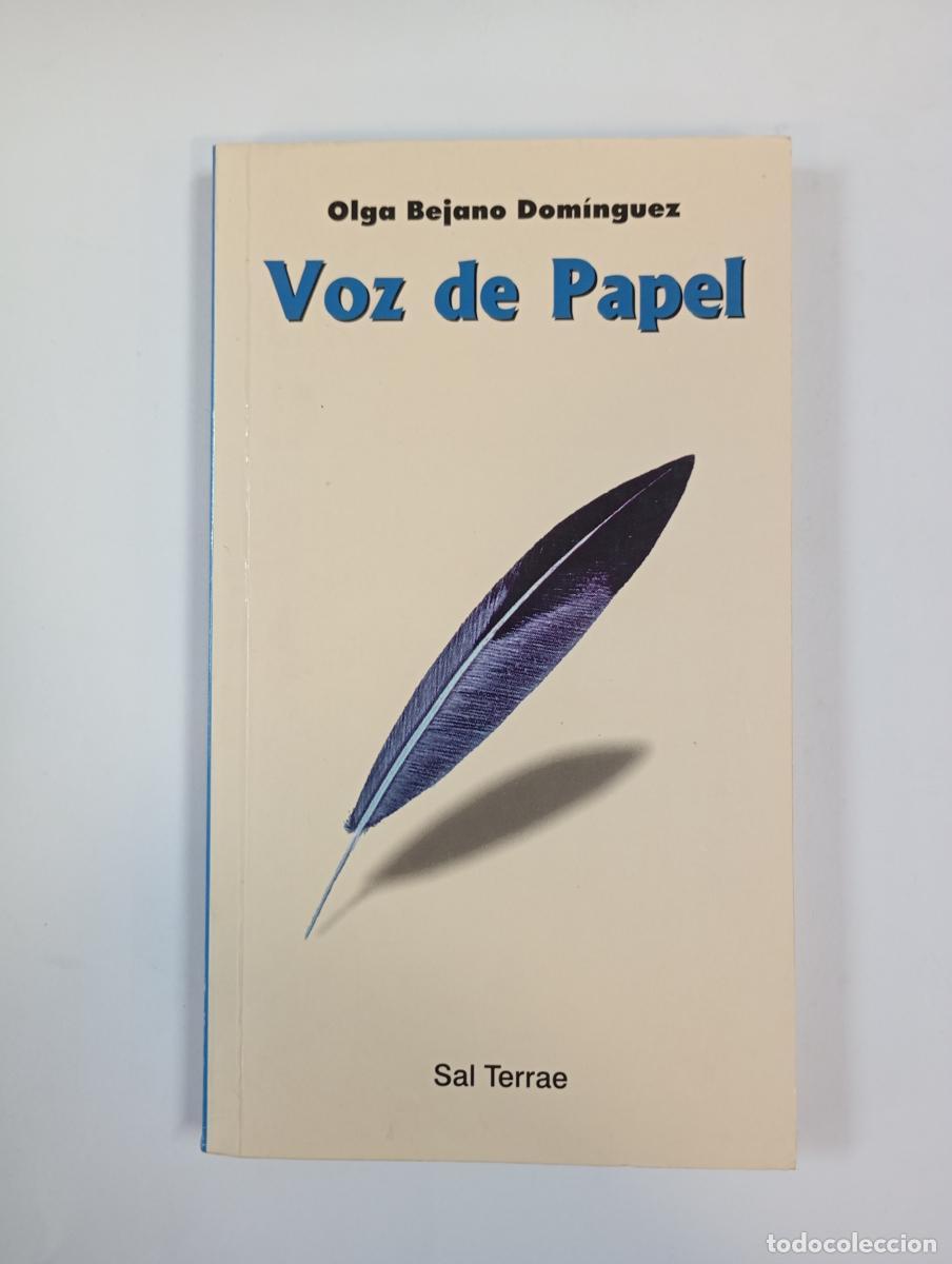B&uuml;cher: VOZ DE PAPEL. - OLGA BEJANO. TDK912