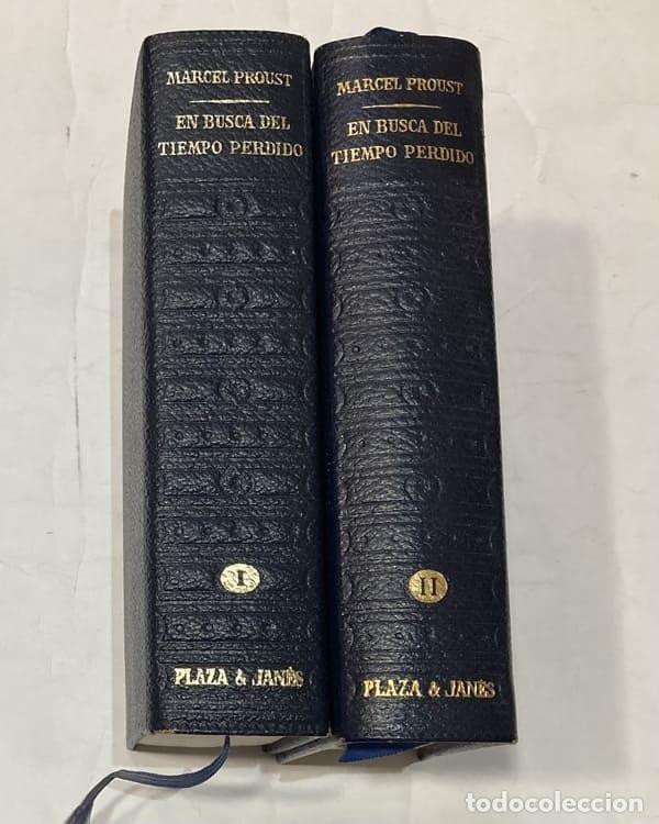 books: PROUST, Marcel. - En busca del tiempo perdido. 2 vol&uacute;menes.