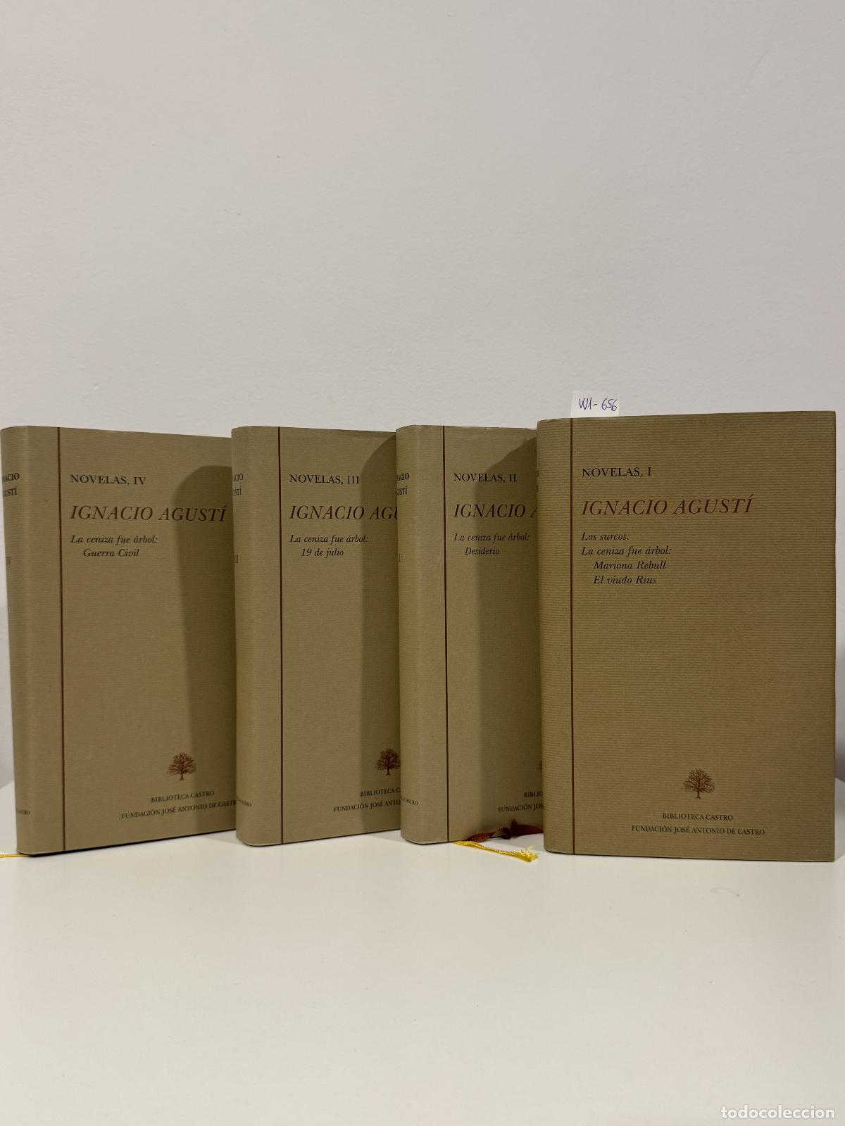 Libros: AGUST&Iacute;, Ignacio. - Novelas (tomos I, II, III y IV) completo. - Foto 1