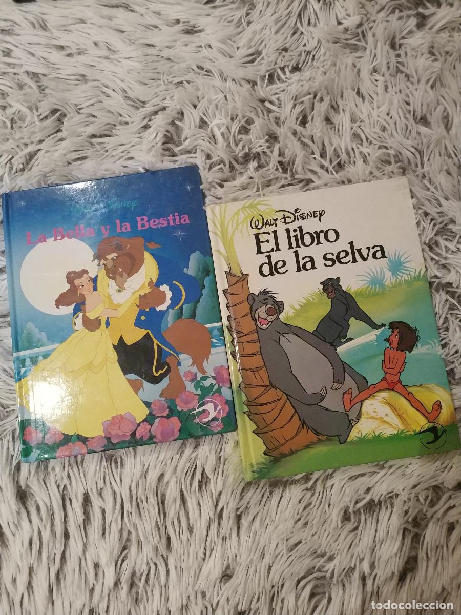 Libros: LOTE WALT DISNEY EL LIBRO DE LA SELVA + LA BELLA Y LA BESTIA