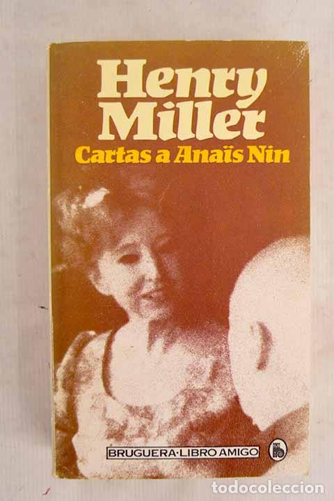 Livros em segunda m&atilde;o: Cartas a Anais Nin: Miller, Henry.- Miller, Henry