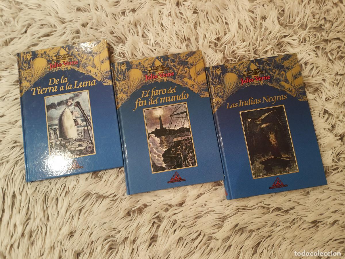 B&uuml;cher: LOTE JULIO VERNE LAS INDIAS NEGRAS + DE LA TIERRA A LA LUNA +EL FARO DEL FIN DEL MUNDO