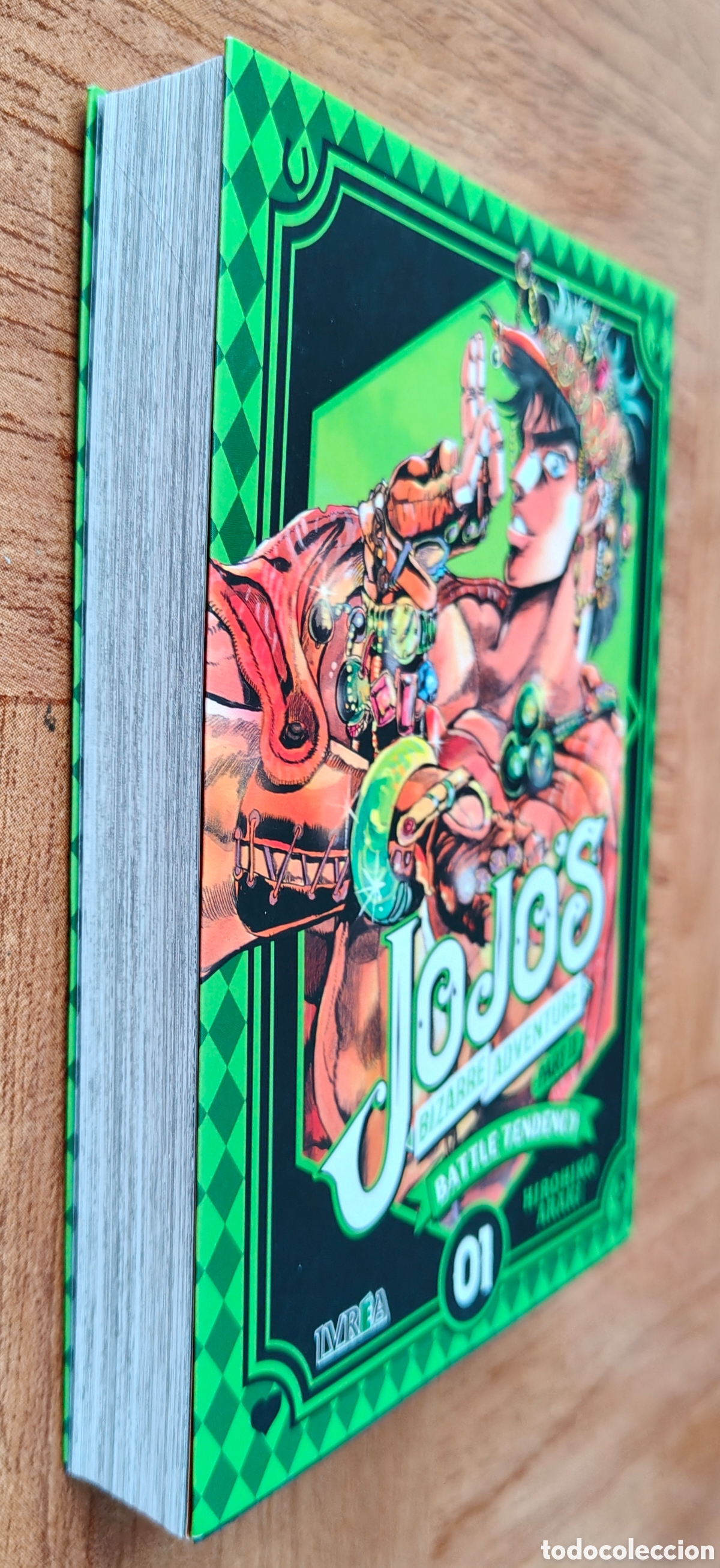 Livros em segunda m&atilde;o: Jojo's Bizarre Adventure Part II: Battle Tendency 01 � Ivr&eacute;a - Hirohiko Araki