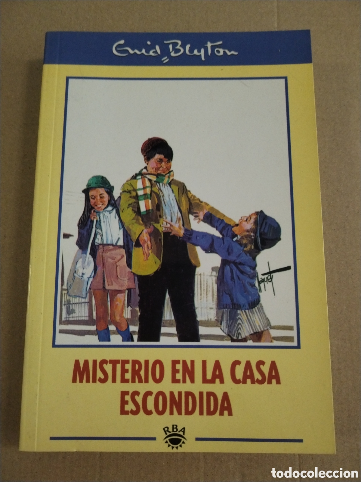 Libros: MISTERIO EN LA CASA ESCONDIDA. ENID BLYTON.