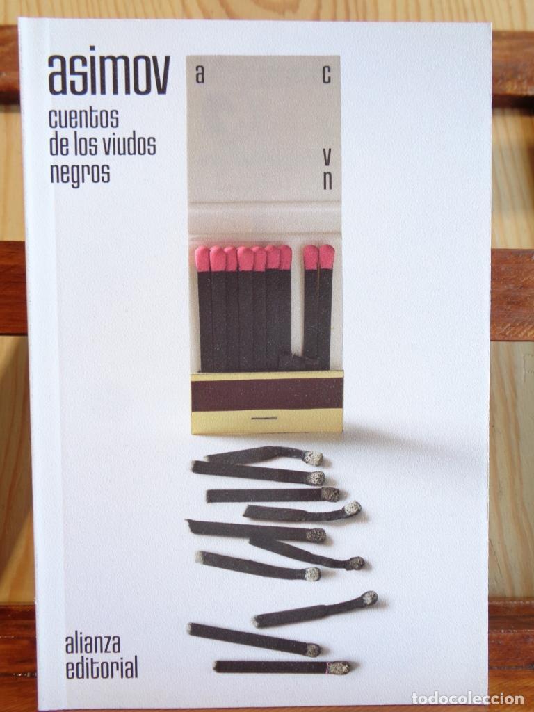 Libros: CUENTOS DE LOS VIUDOS NEGROS - ISAAC ASIMOV - Foto 1