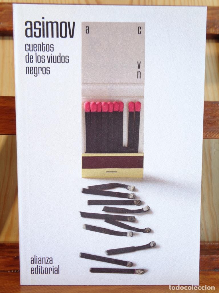 Libros: CUENTOS DE LOS VIUDOS NEGROS - ISAAC ASIMOV - Foto 1
