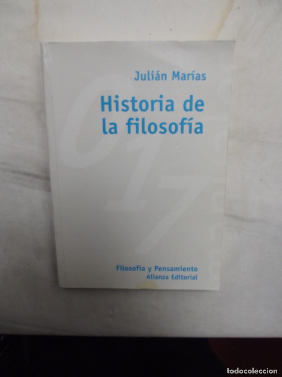 Libros: HISTORIA DE LA FILOSOFIA POR JULIAN MARIAS
