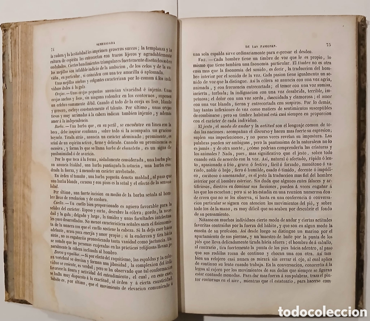 Libros: La medicina de las pasiones 1842 - Foto 9