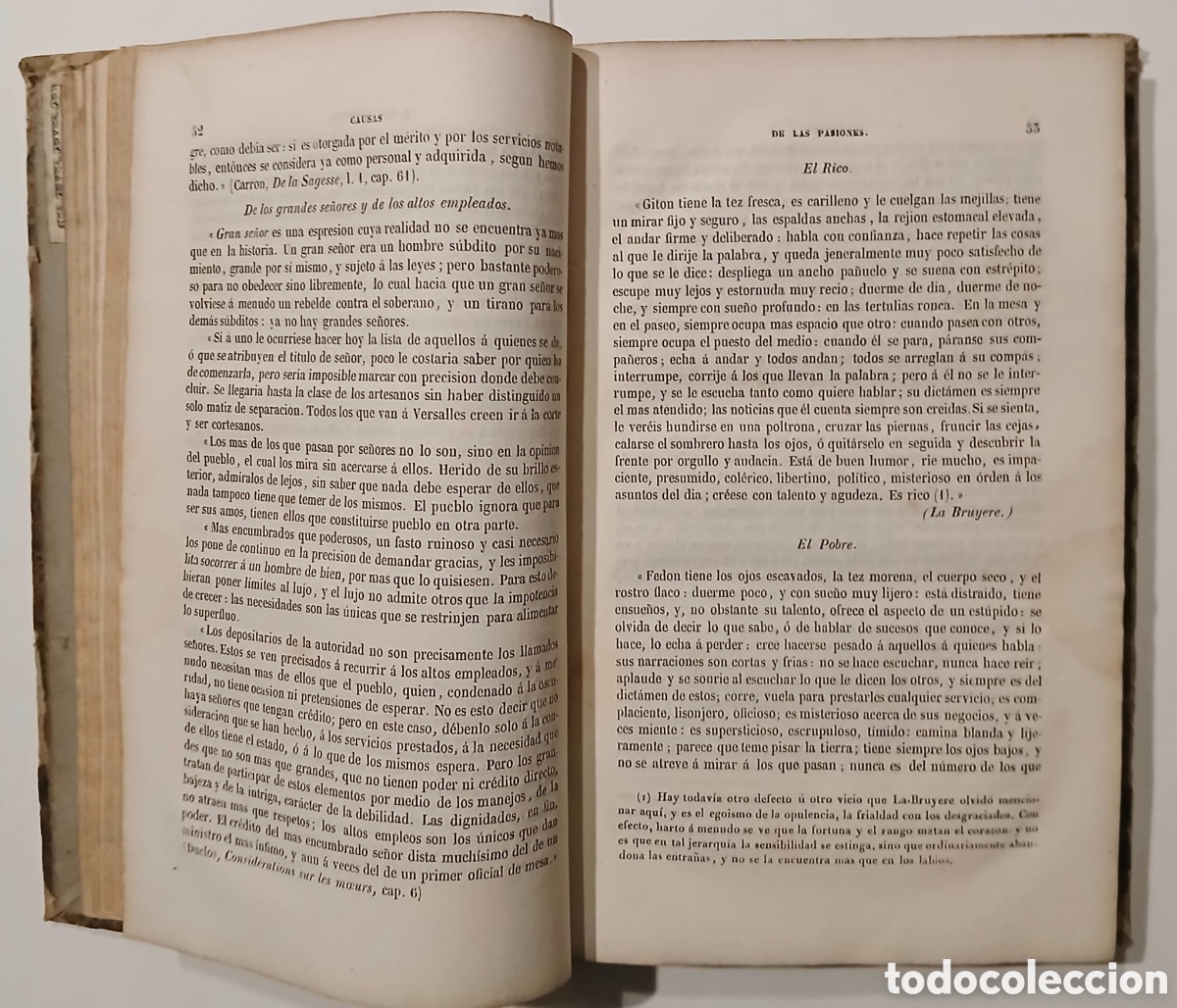 Libros: La medicina de las pasiones 1842 - Foto 11