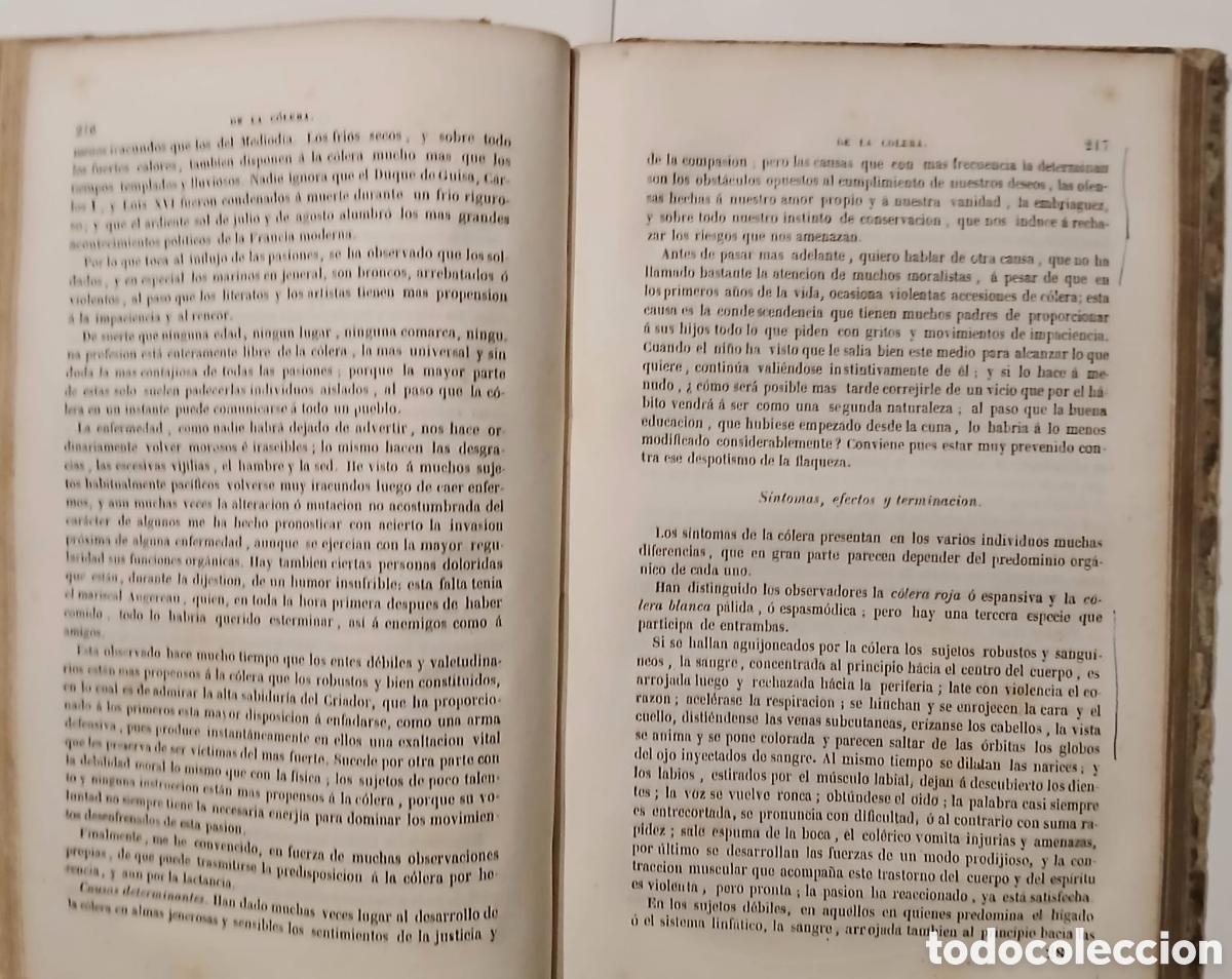 Libros: La medicina de las pasiones 1842 - Foto 14